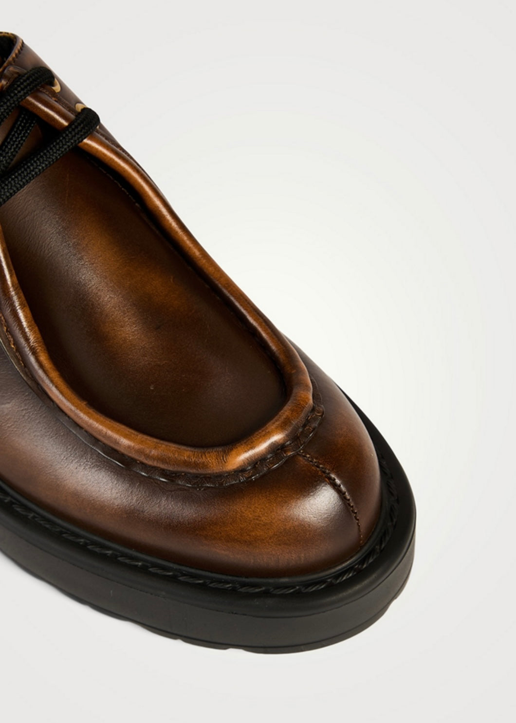 MIU MIU
Leather Lug-Sole Wallabies