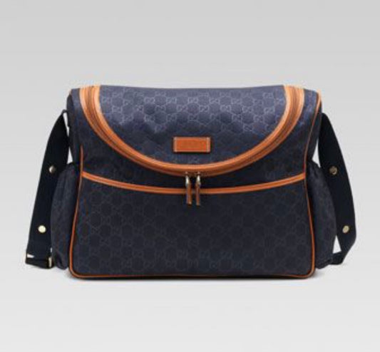 GUCCI - Guccissma Nylon Diaper Bag in Sheen Monogram