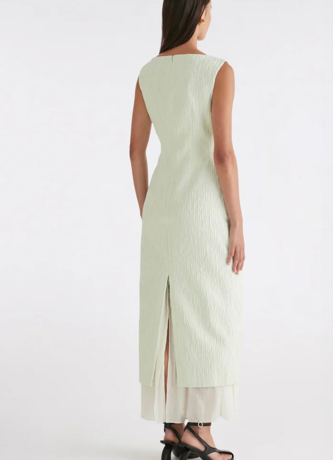 ANNA QUAN - OLIVIA DRESS (PISTACHIO)