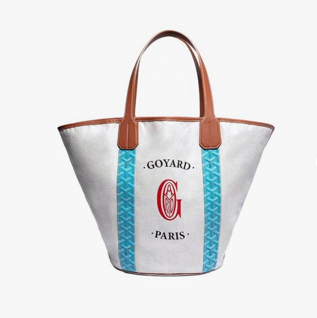 Goyard - Belharra Tote Bag Turquoise Blue