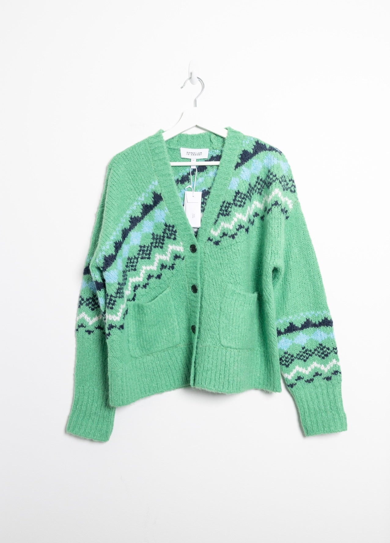 DEREK LAM 10 CROSBY
Bette Fair Isle Cardigan