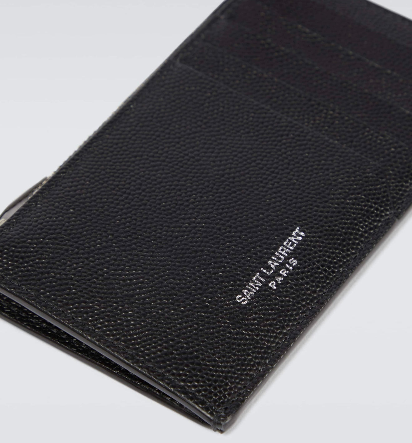 Saint Laurent
Leather ID card case