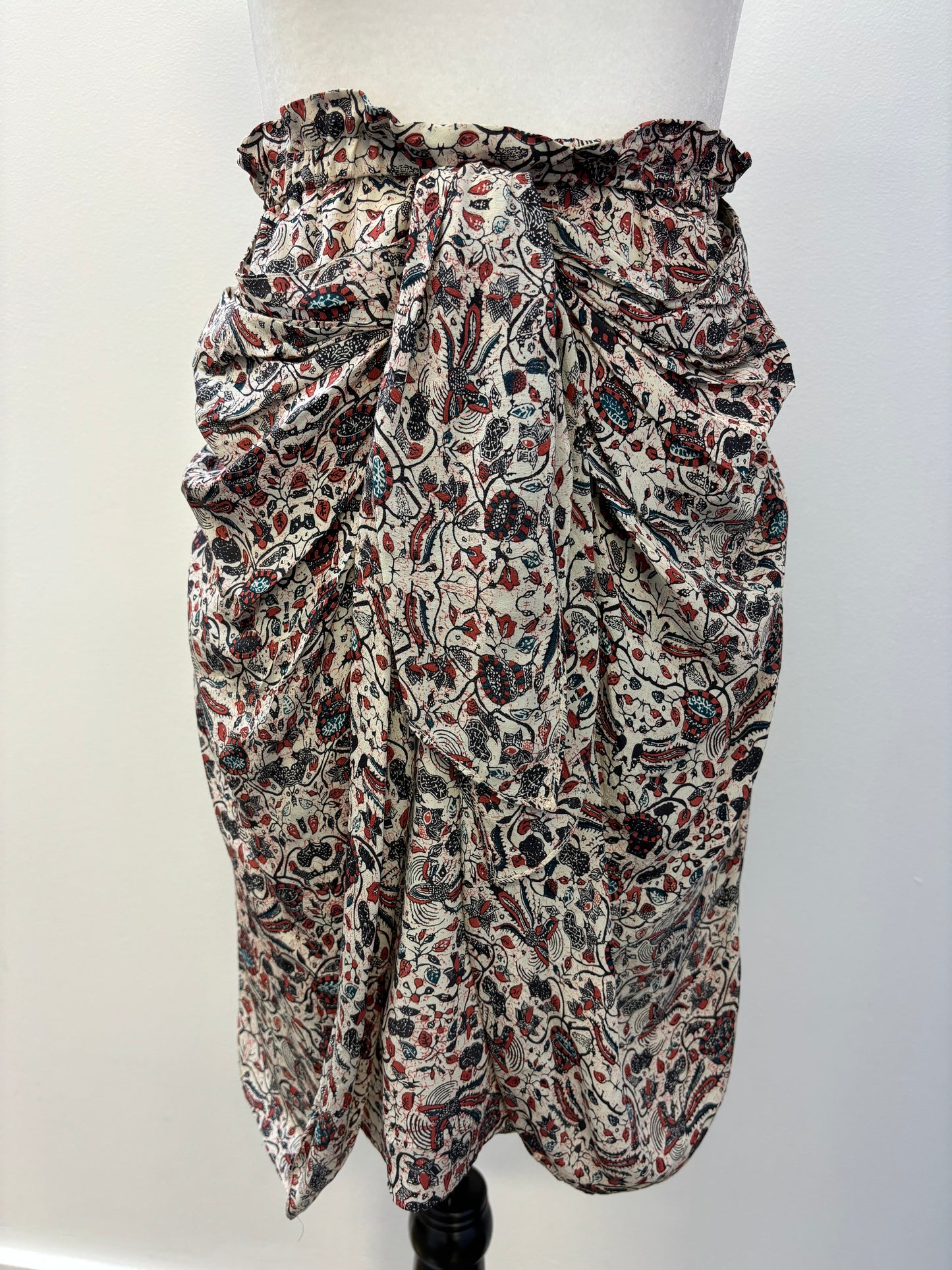 Isabel Marant Printed Silk Skirt