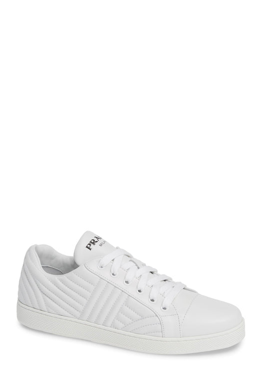 Prada - Quilted Low Top Sneakers