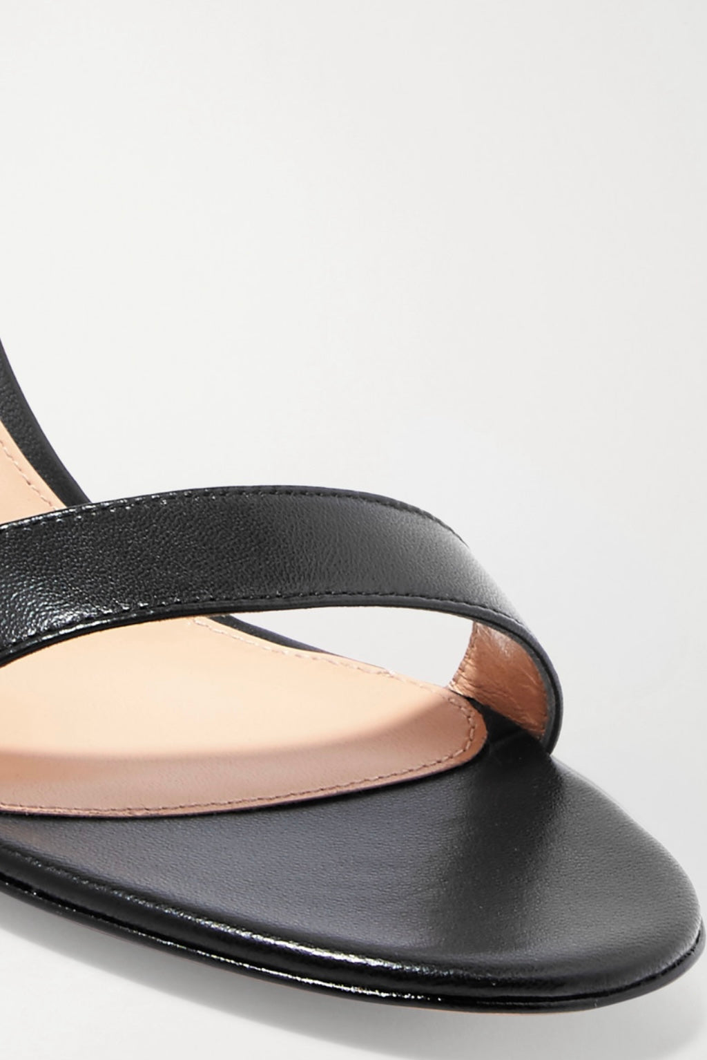 GIANVITO ROSSI LEATHER PORTOFINO HEELS