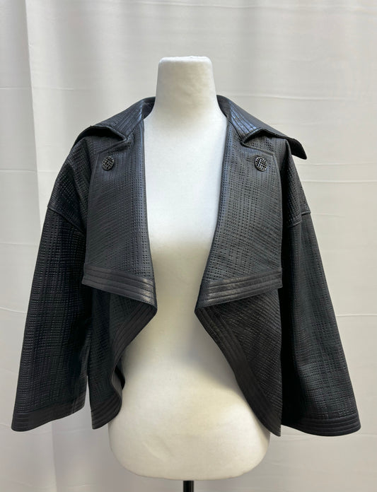 Chanel Draped Leather Jacket