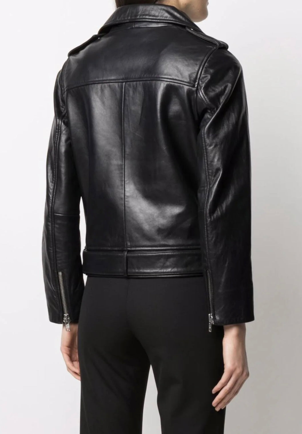 STAND STUDIO
zipped biker jacket