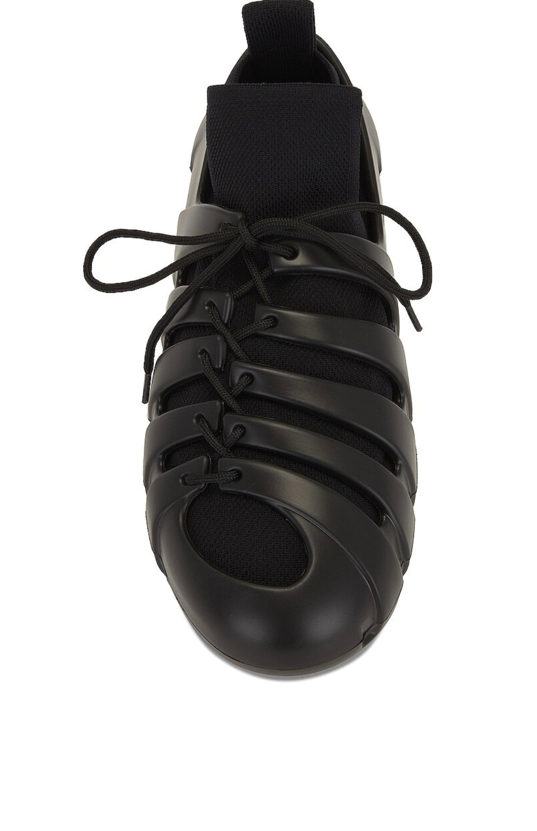 BOTTEGA VENETA - MENS BLACK TRAIL SNEAKERS