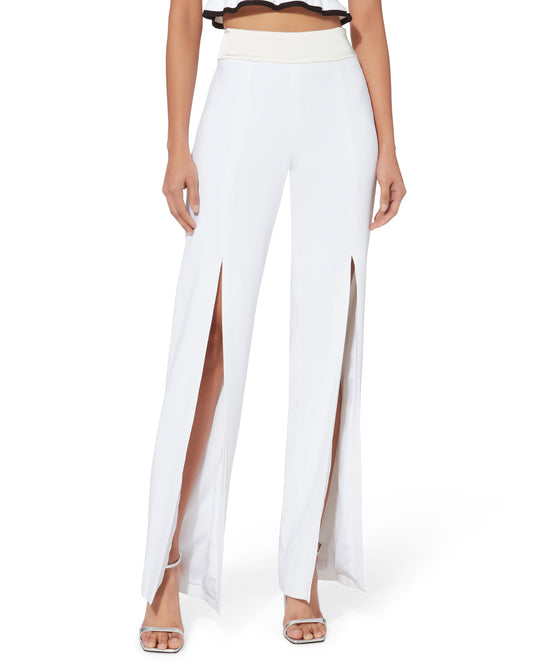 Jonathan Simkhai Split Leg Trouser