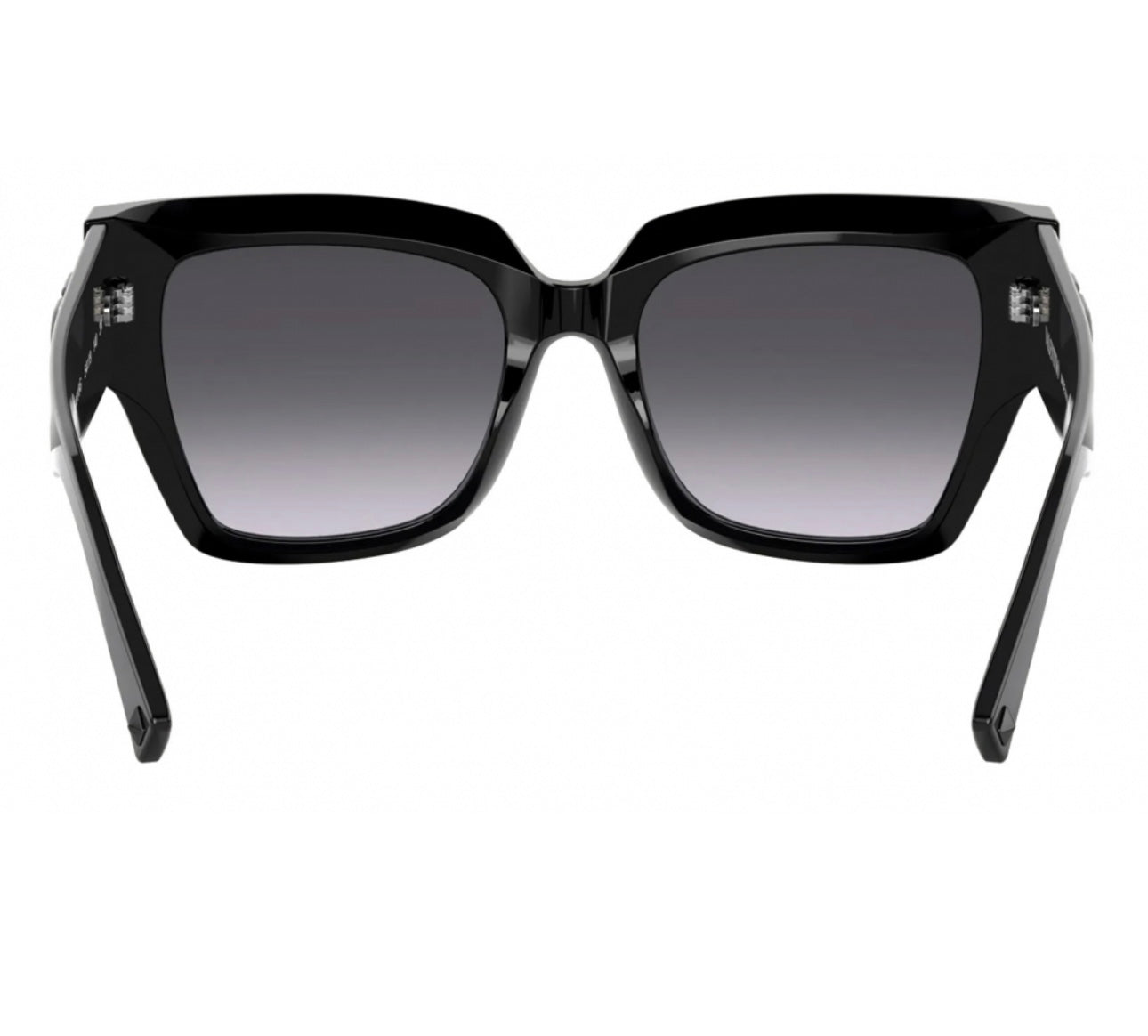 Valentino - VLogo Signature Square Acetate Sunglasses - Black - Valentino Eyewear