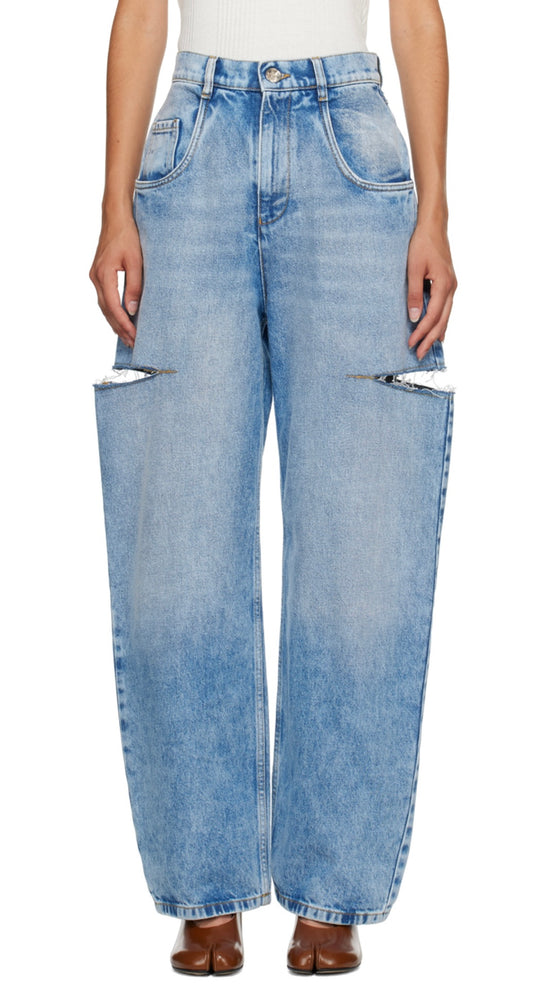 Maison Margiela Side Slit 5 Pockets Jeans