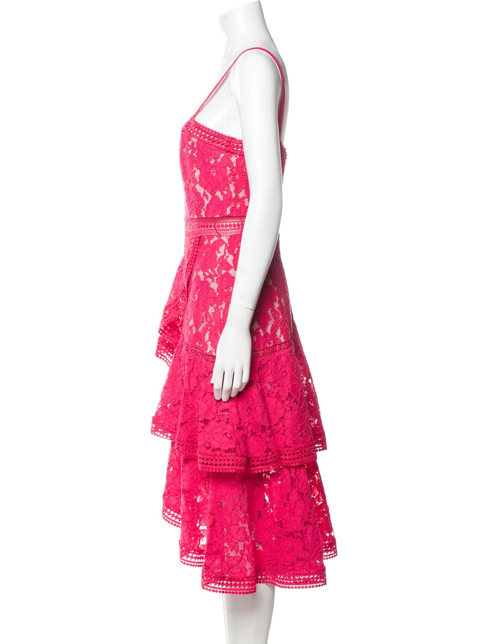ALICE + OLIVIA lace short dress