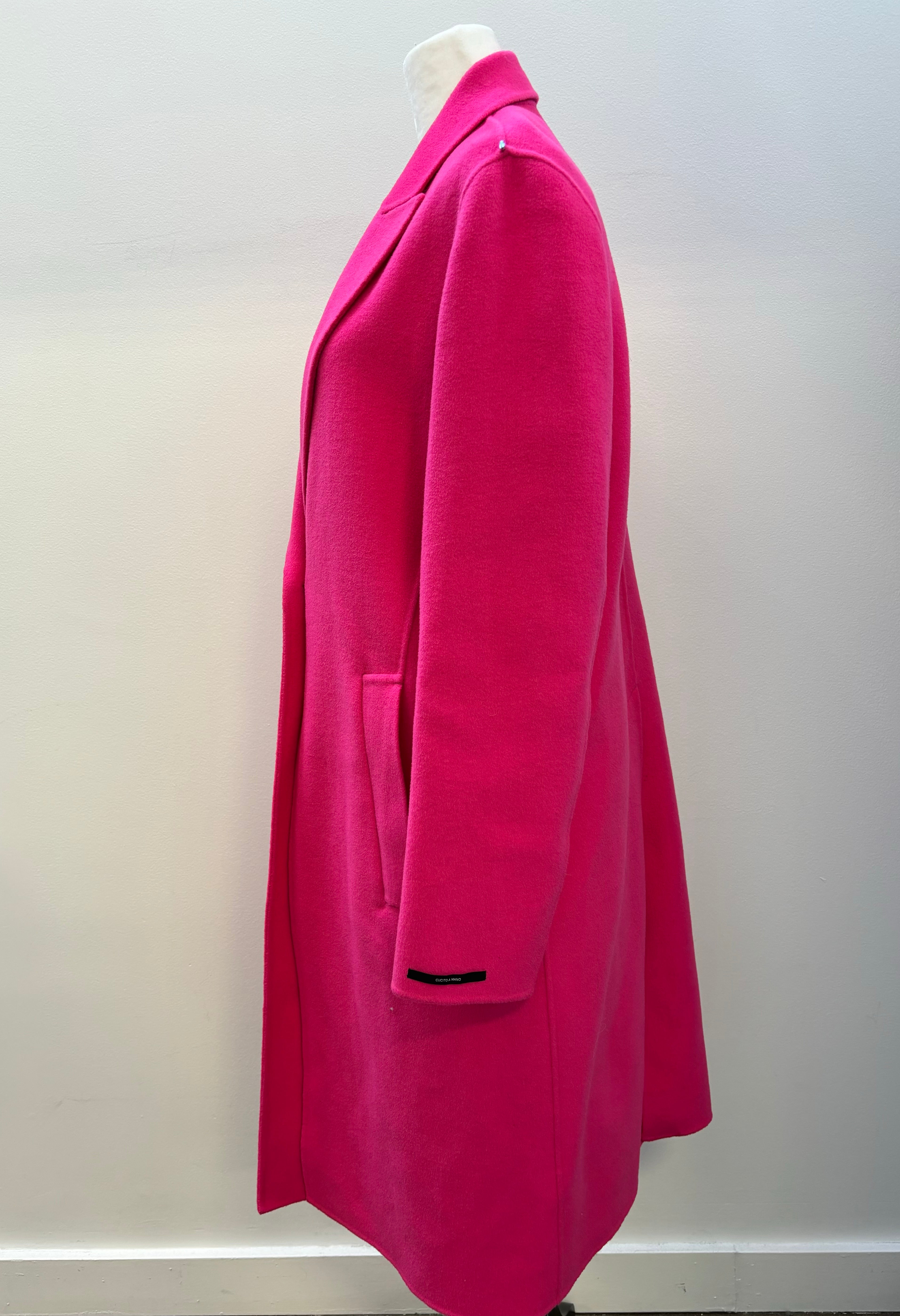 Max Mara Sportmax - hot pink Wool Coat