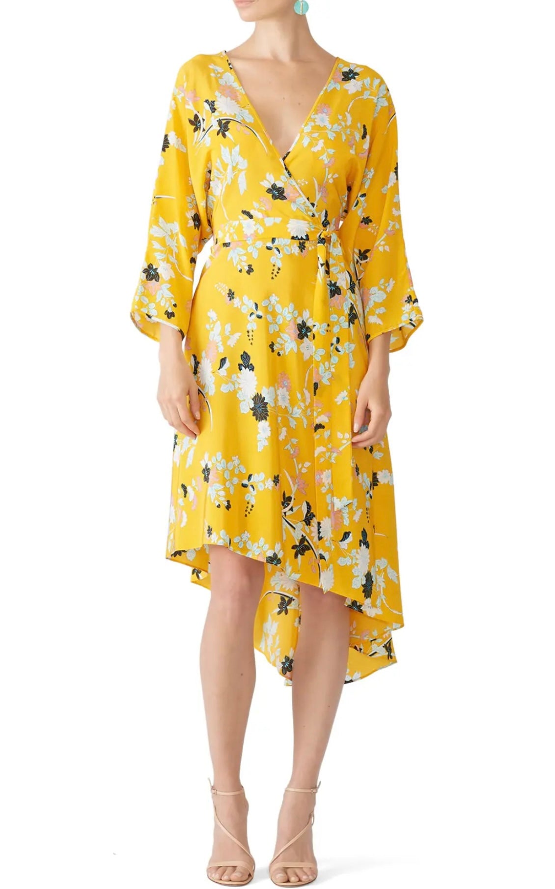 Diane Von FURSTENBERG - Marigold Eloise Wrap Dress