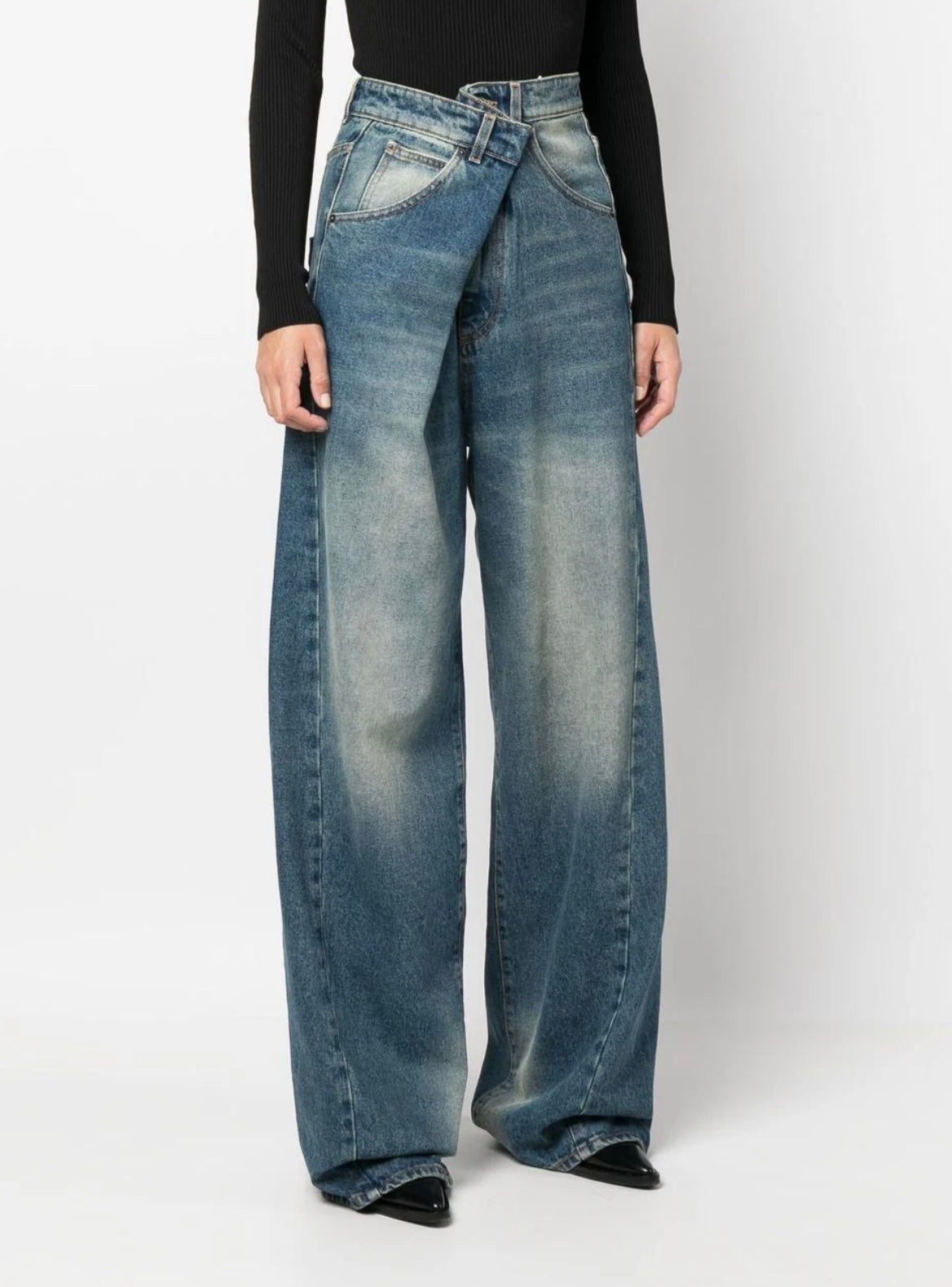DARKPARK - 
Ines Foldover Jeans