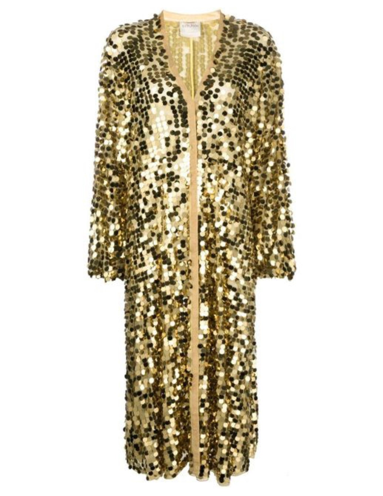 FORTE FORTE - SEQUIN EMBELLISHED COAT