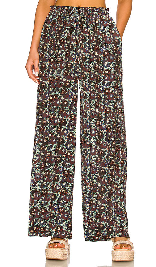 Ulla Johnson Floral Wide Leg Pant