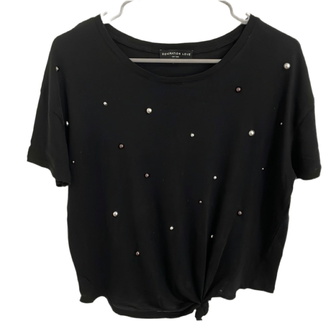 GENERATION LOVE black pearl tee