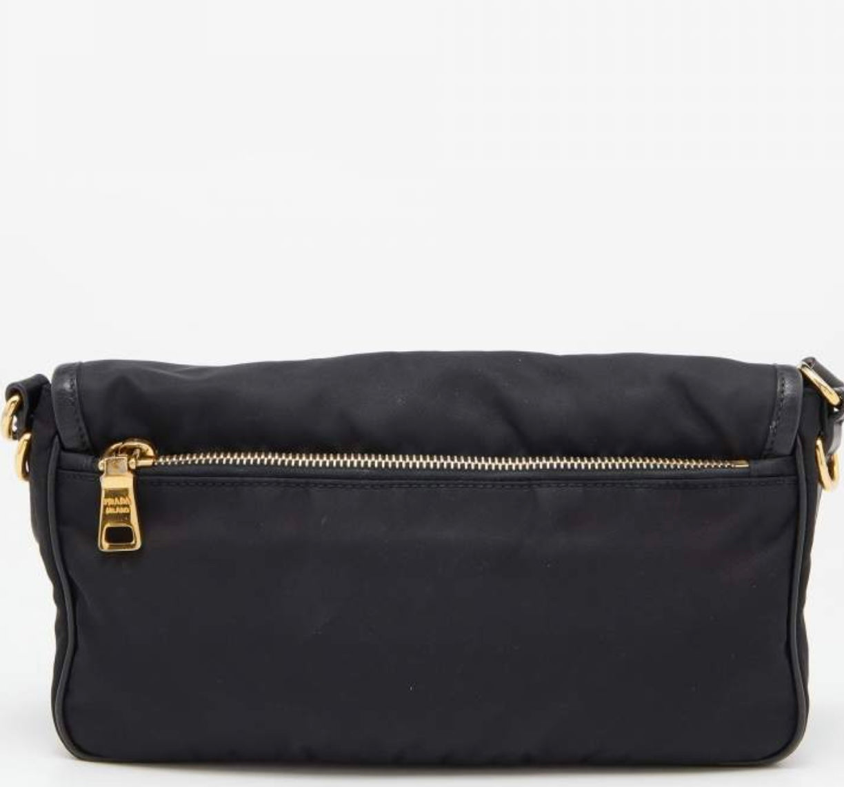 Prada
Prada Black Nylon and Leather Flap