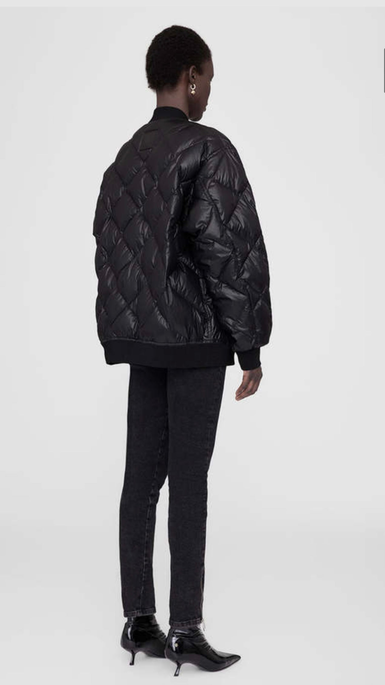 ANINE BING  - Leo Quilted Shell Down Jacket