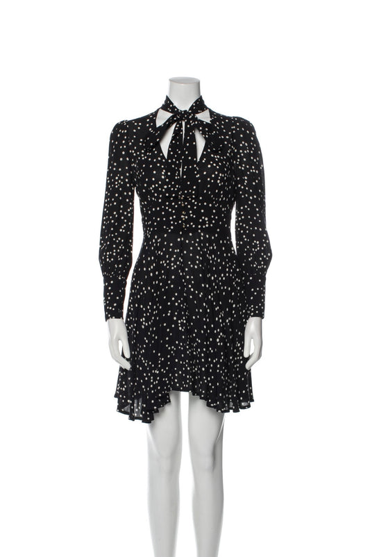 ZIMMERMANN - POLKA DOT LONG-SLEEVE DRESS