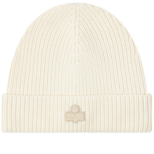 Isabel Marant Cream Merino Wool Hat