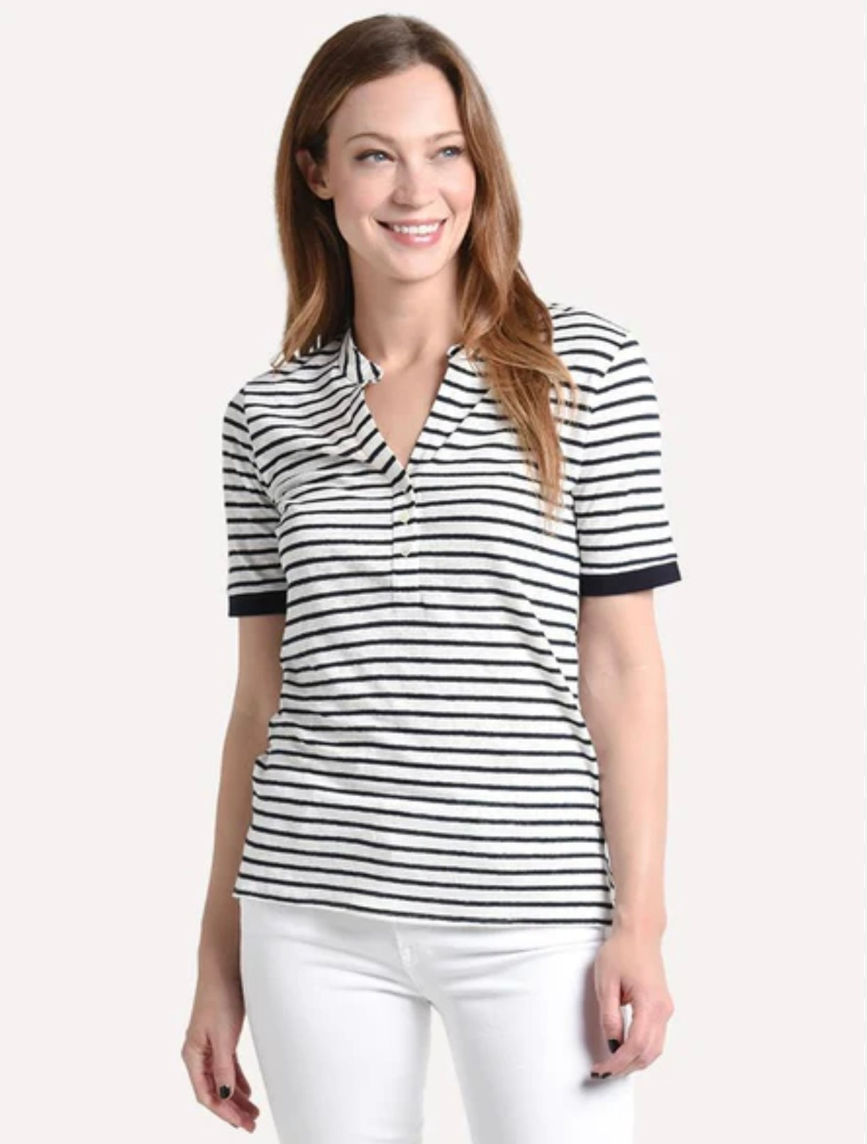 FRAME
Women's Cut Off Polo