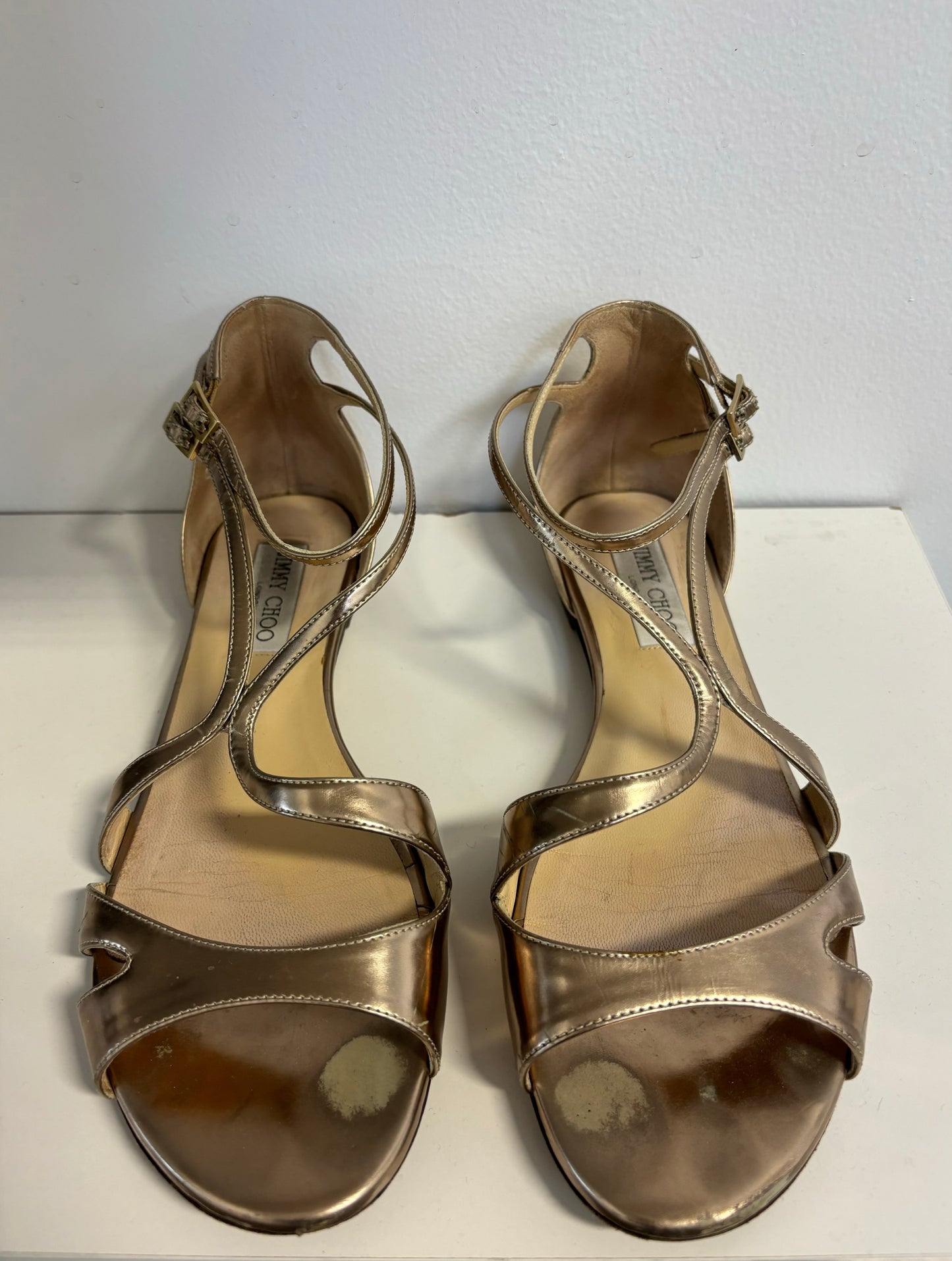 Jimmy Choo Metallic Sandals