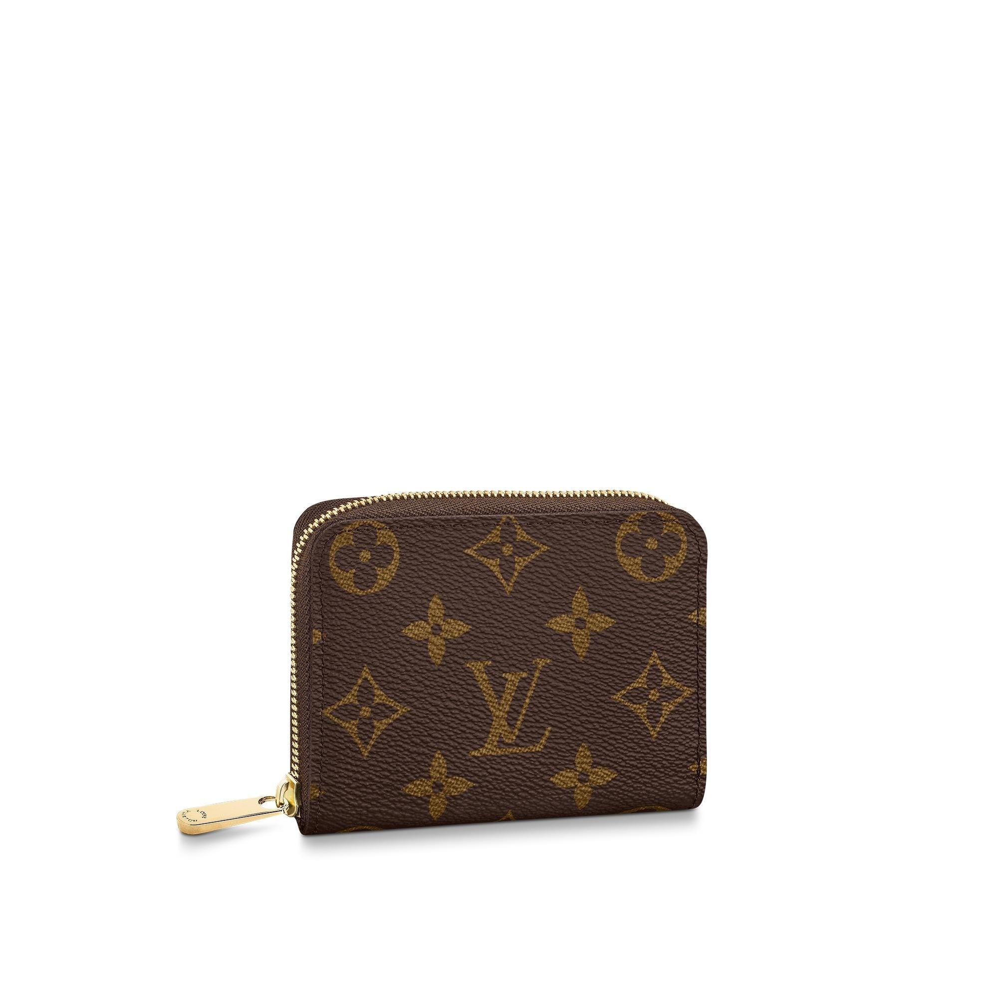 LOUIS VUITTON zip around wallet