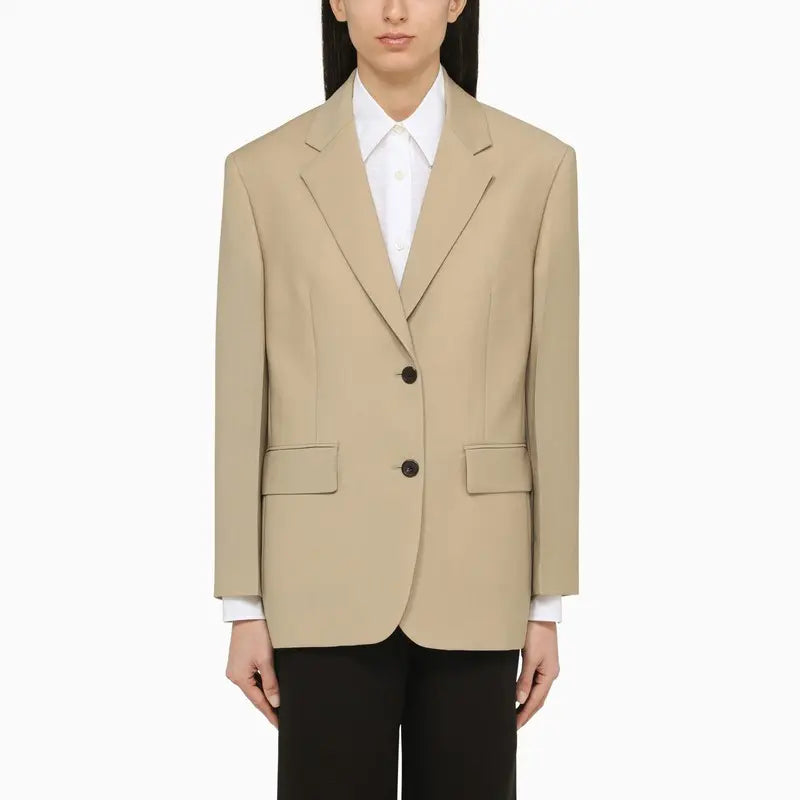 Prada Mens Khaki Blazer