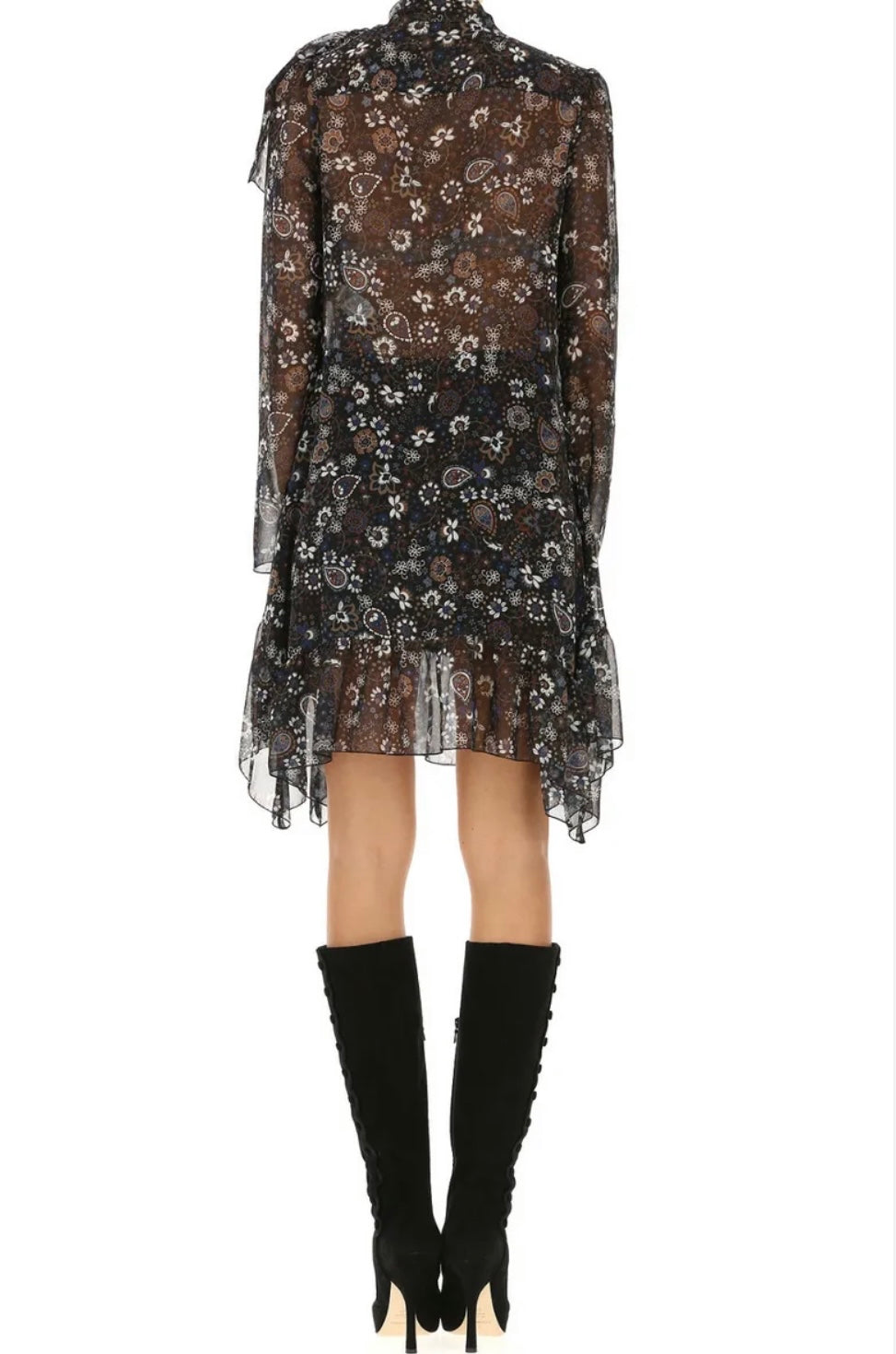 See by Chloe- Floral Ruffle Dress