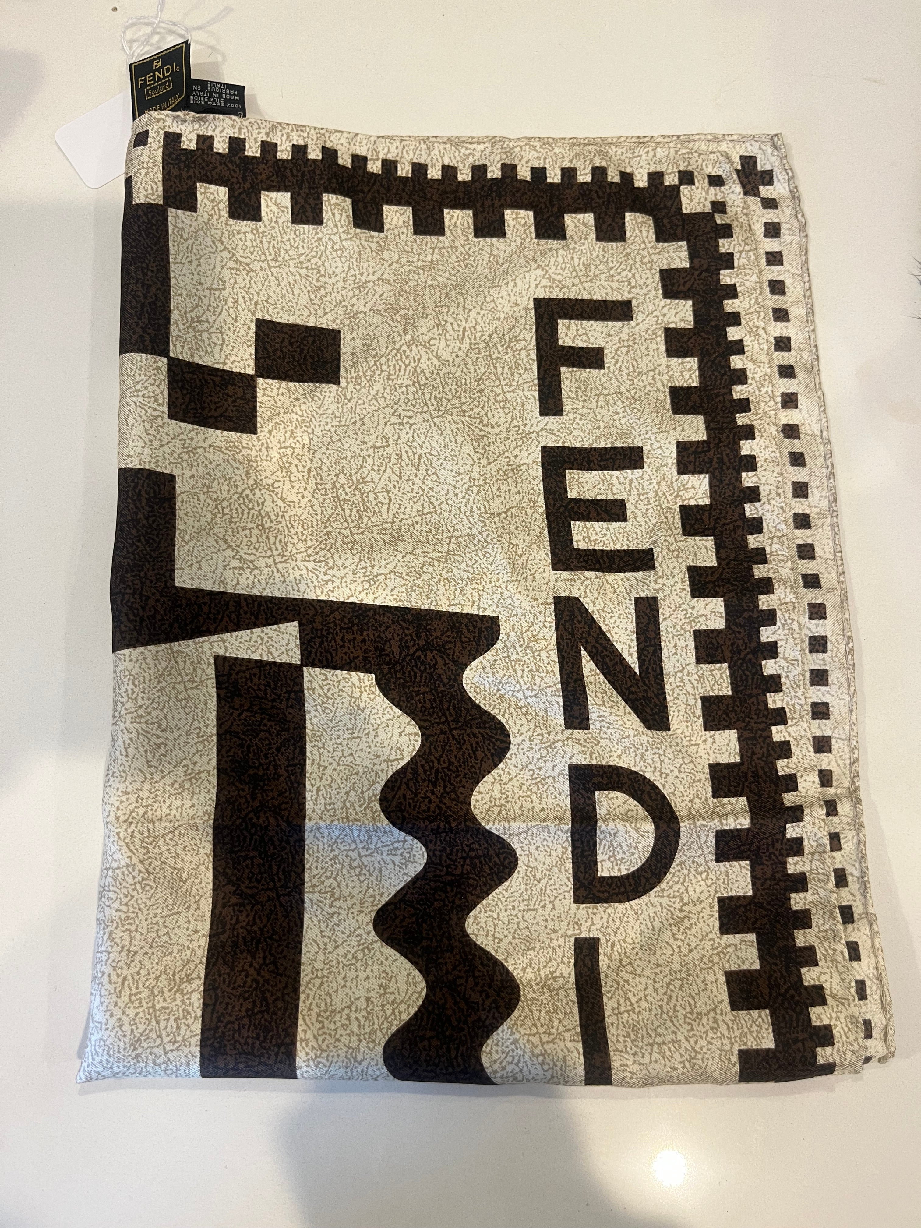 FENDI pocket square scarf