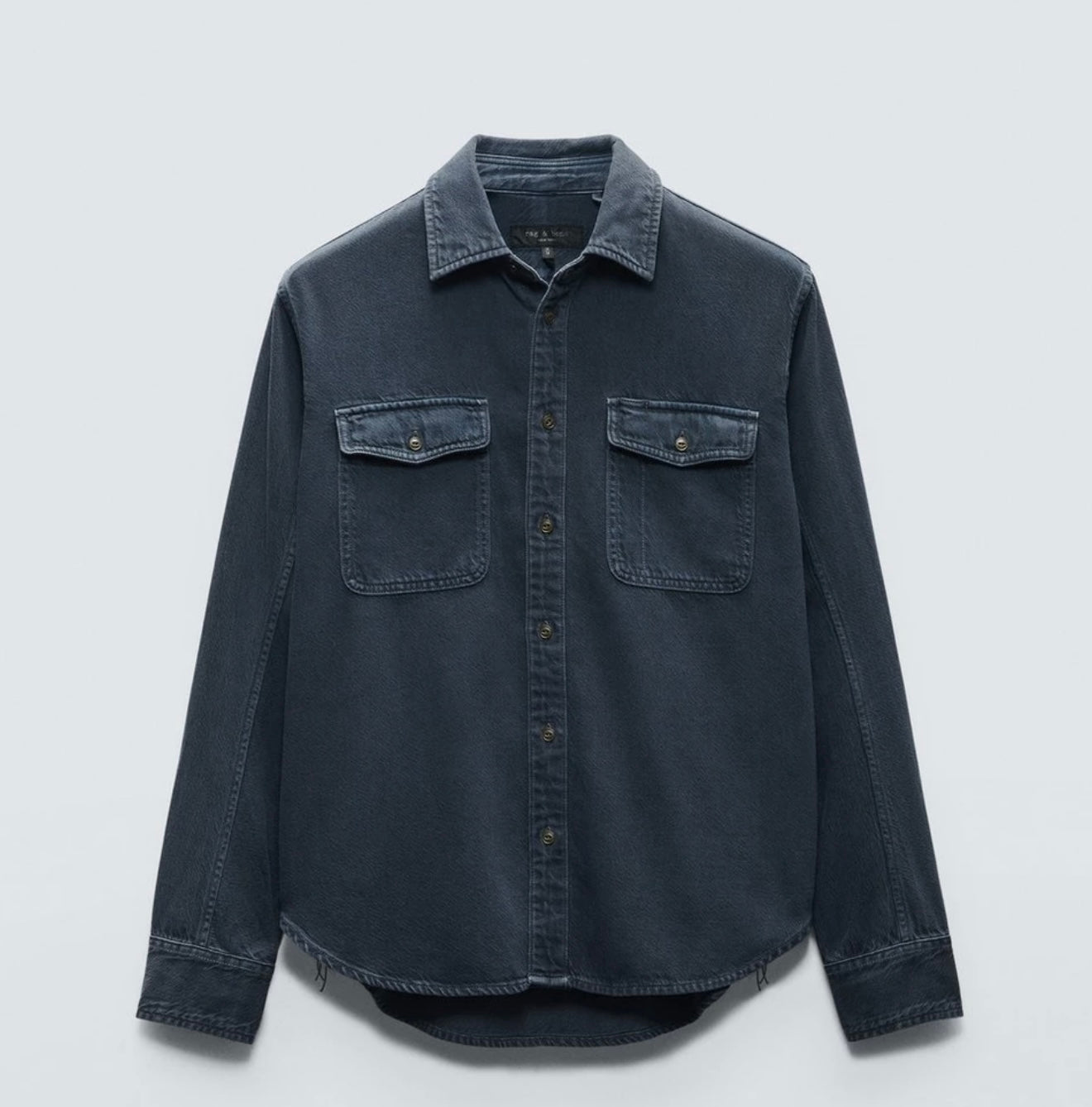 RAG & BONE featherweight denim shirt in Minna
