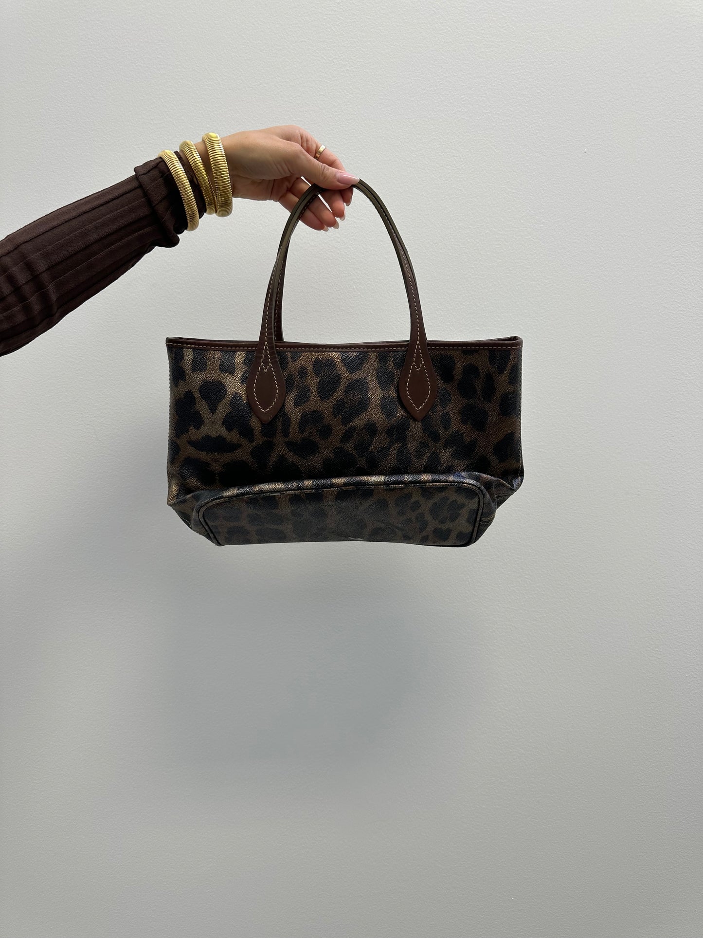 ROBERTO CAVALLI - LEOPARD PRINT TOTE