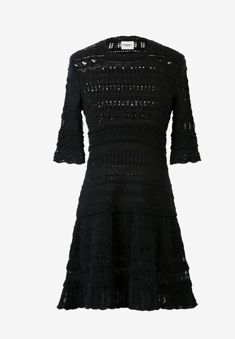 ISABEL MARANT ETOILE - FAUVE CROCHET DRESS