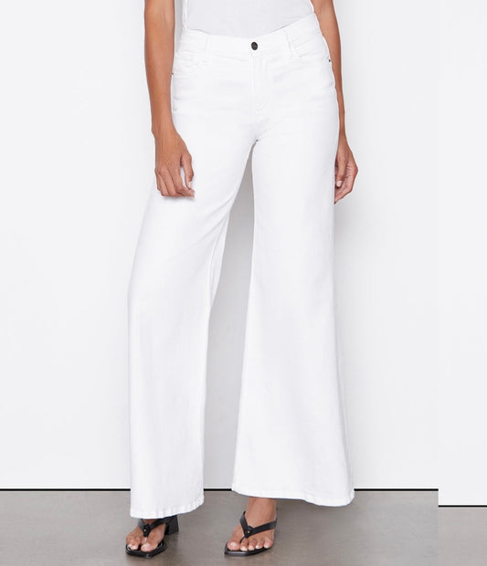 FRAME - Le Palazzo Wide-Leg Denim in Blanc