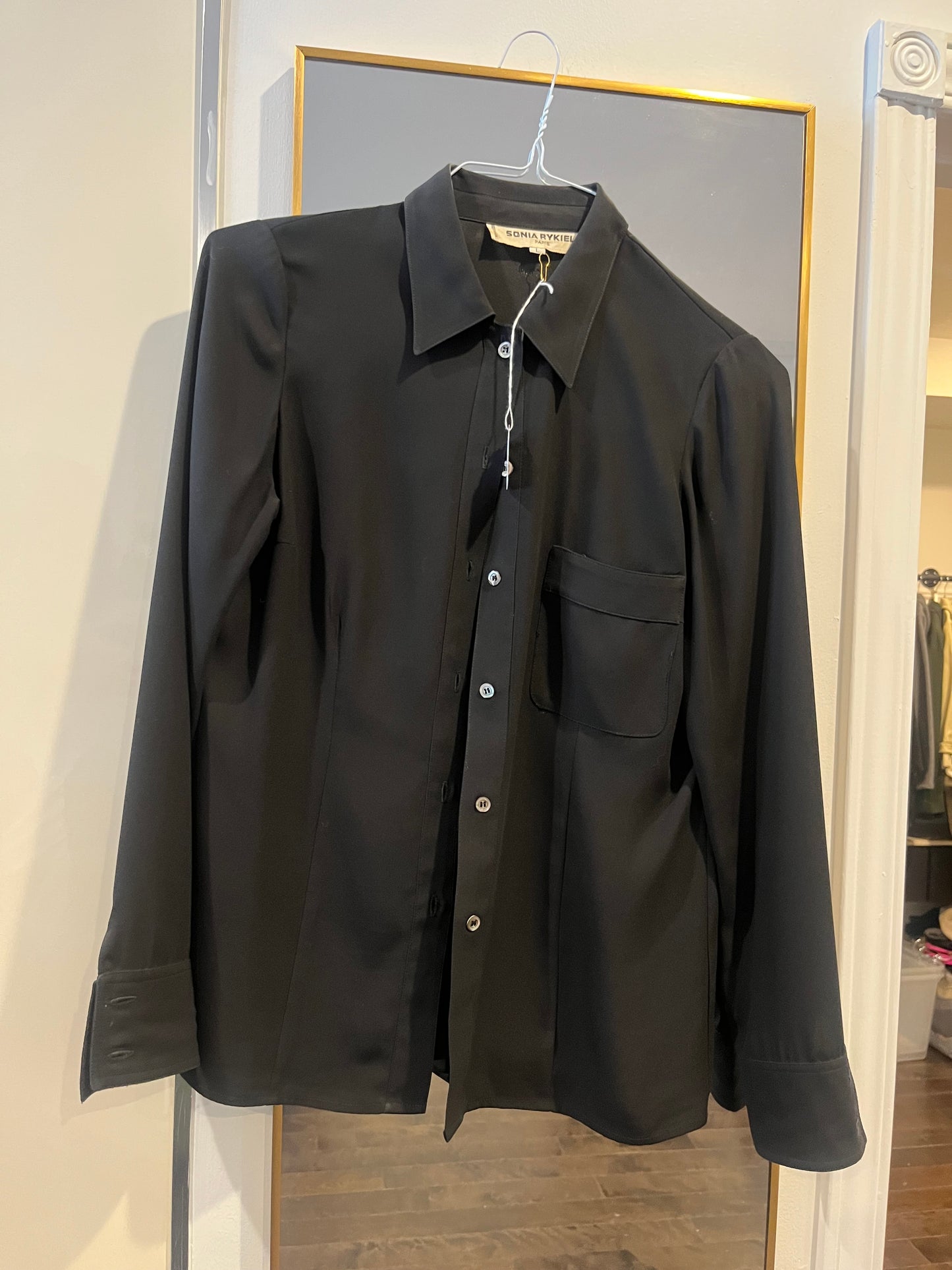 SONIA RYKIEL black button up