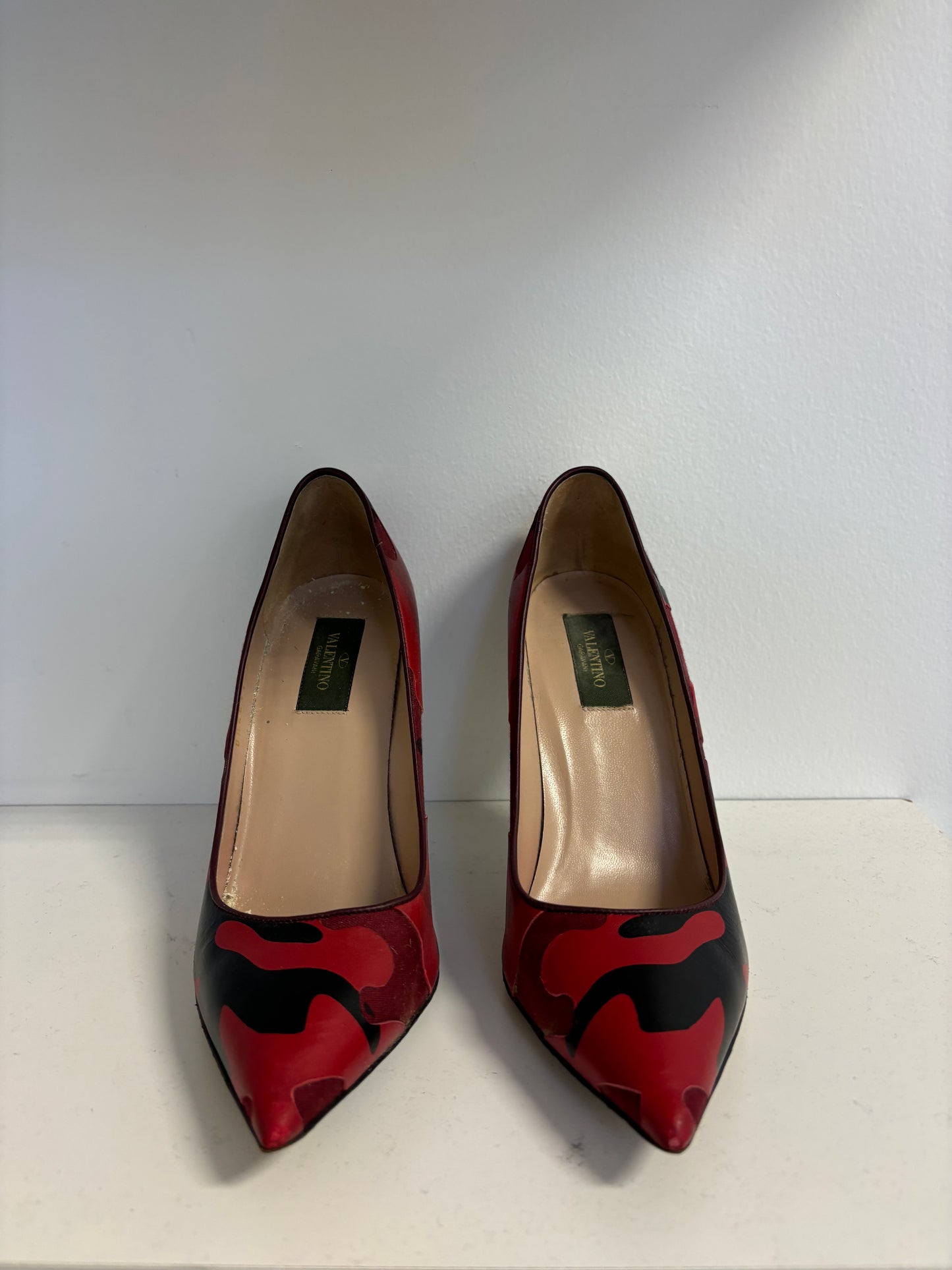 Valentino Red Camo Pumps