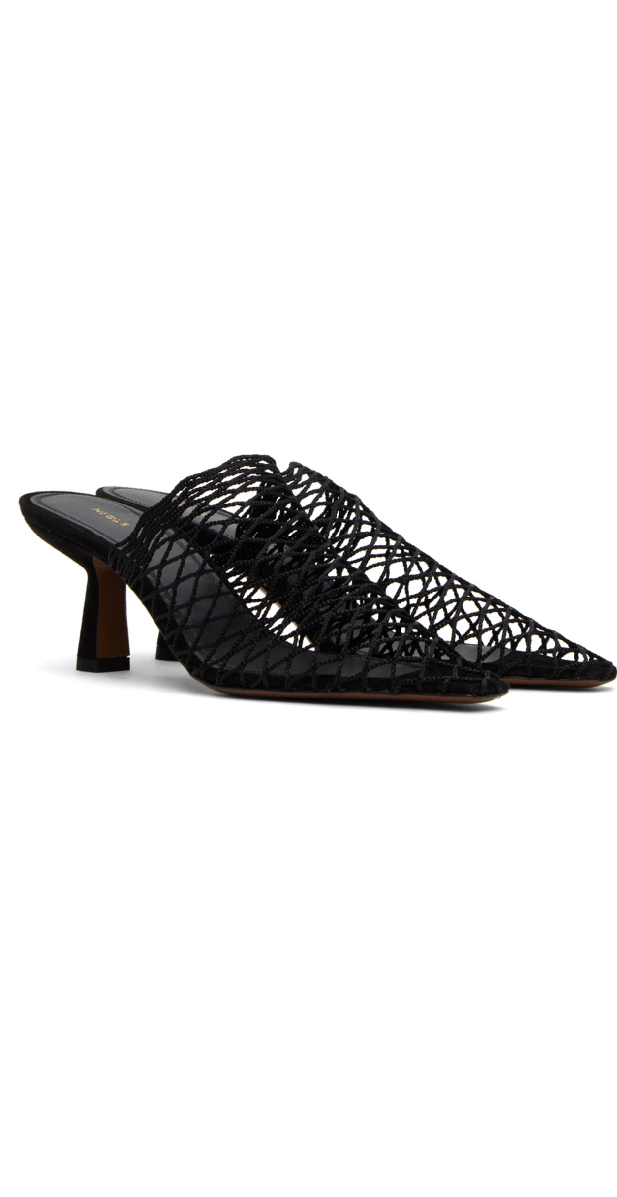 NEOUS - Black Bophy Mules