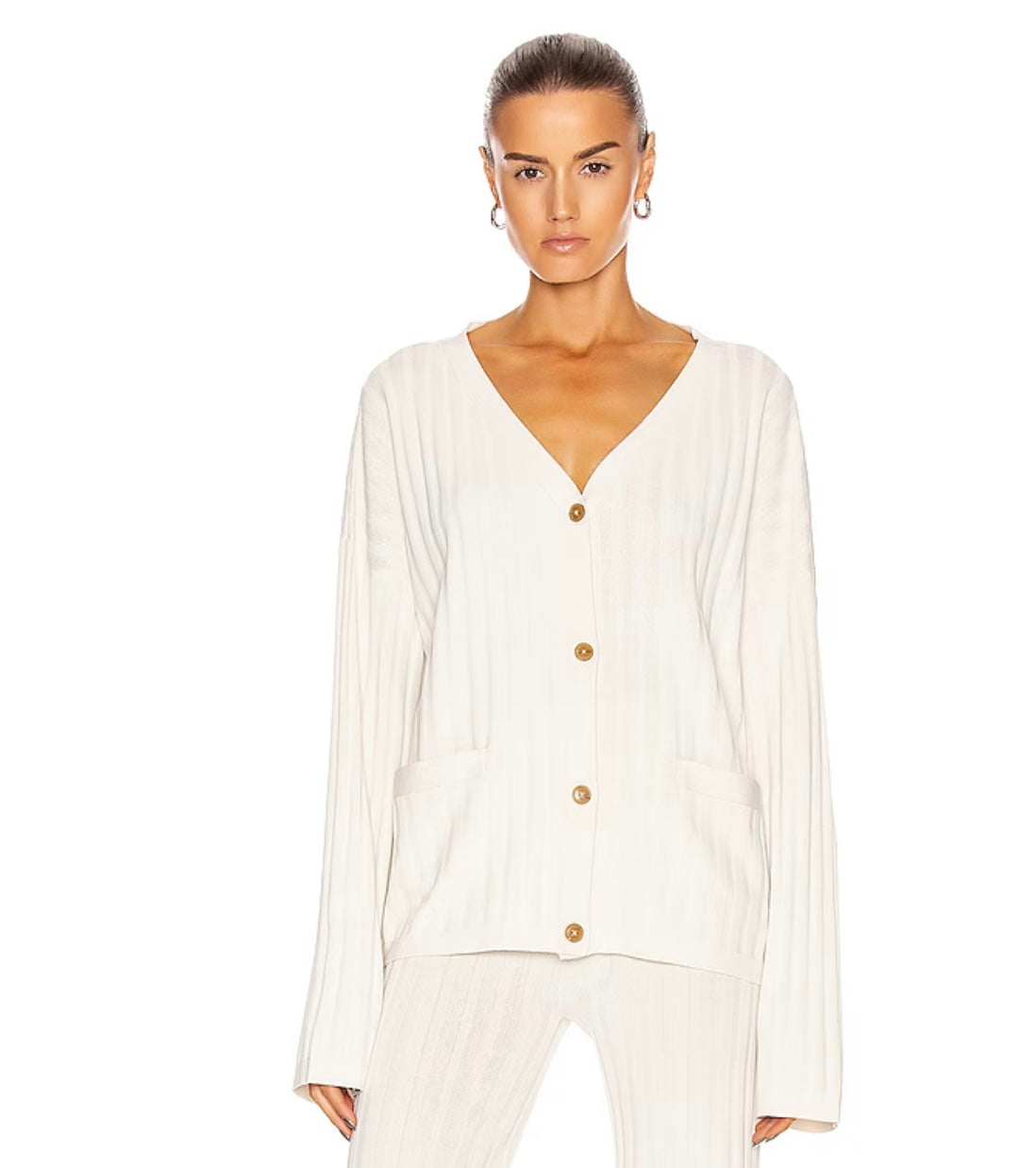 TOTEME
Vinci Rib Cardigan