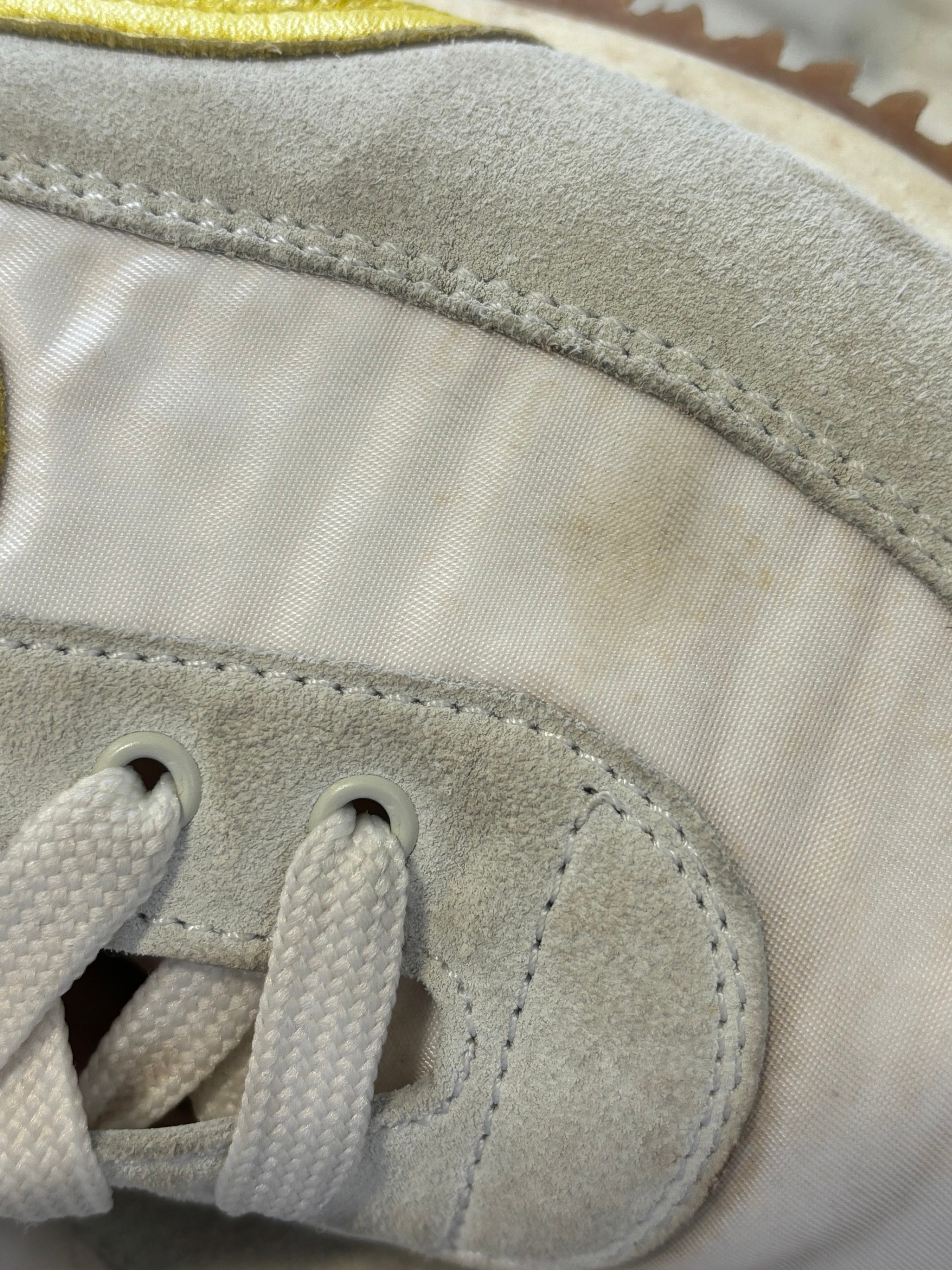 LOEWE sneakers, white with orange and yellow