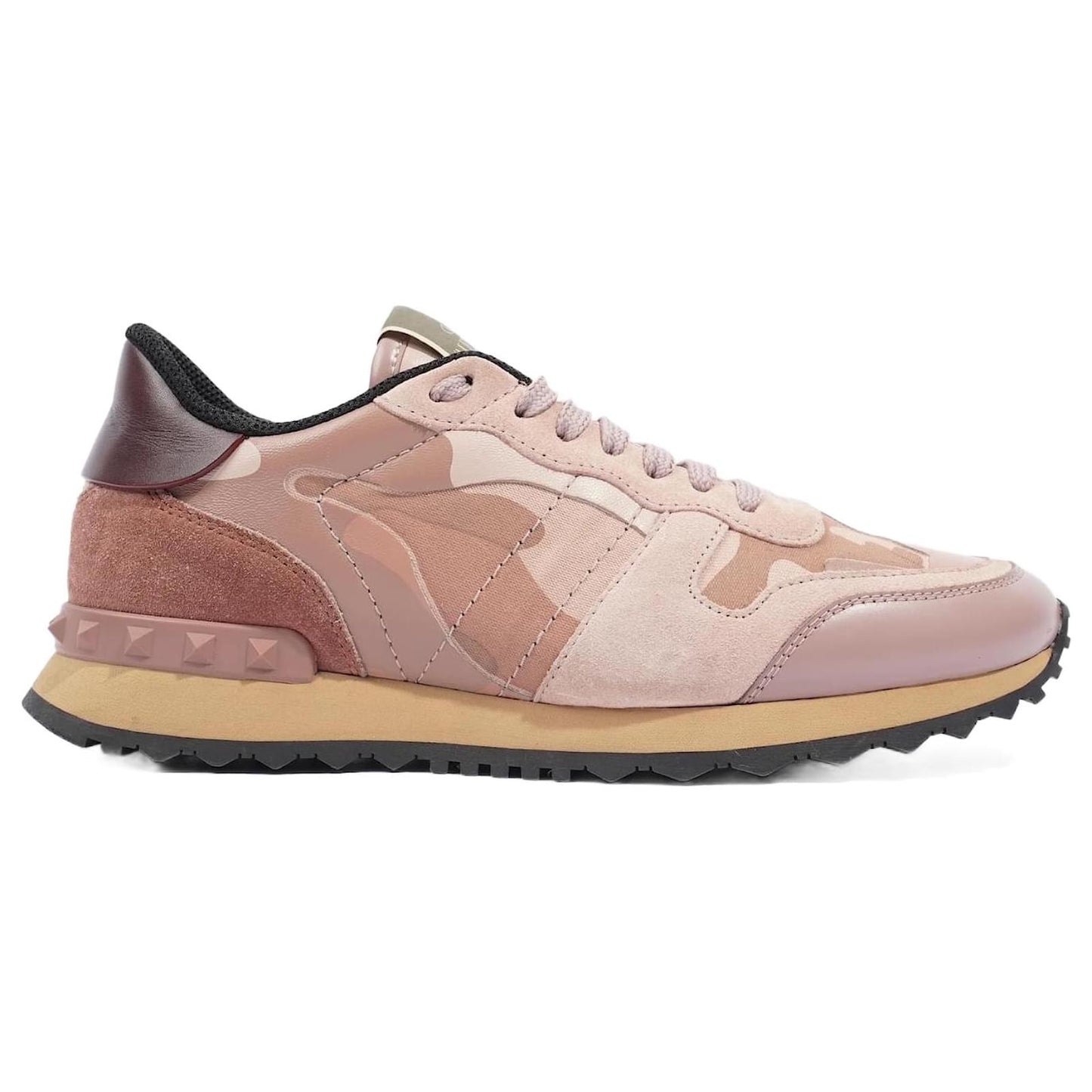 Valentino Camo Stud Runners