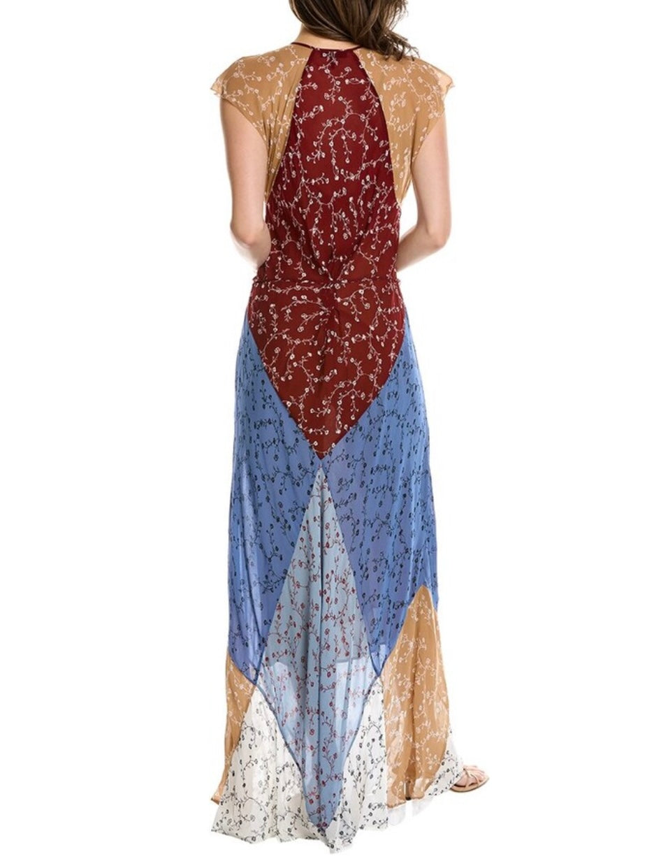 Rag & Bone Sam Patchwork Maxi Dress