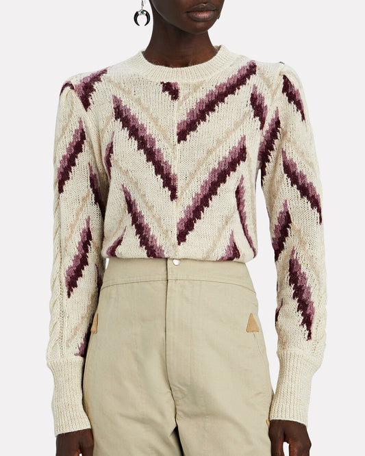 Isabel Marant Patterned Knit Sweater