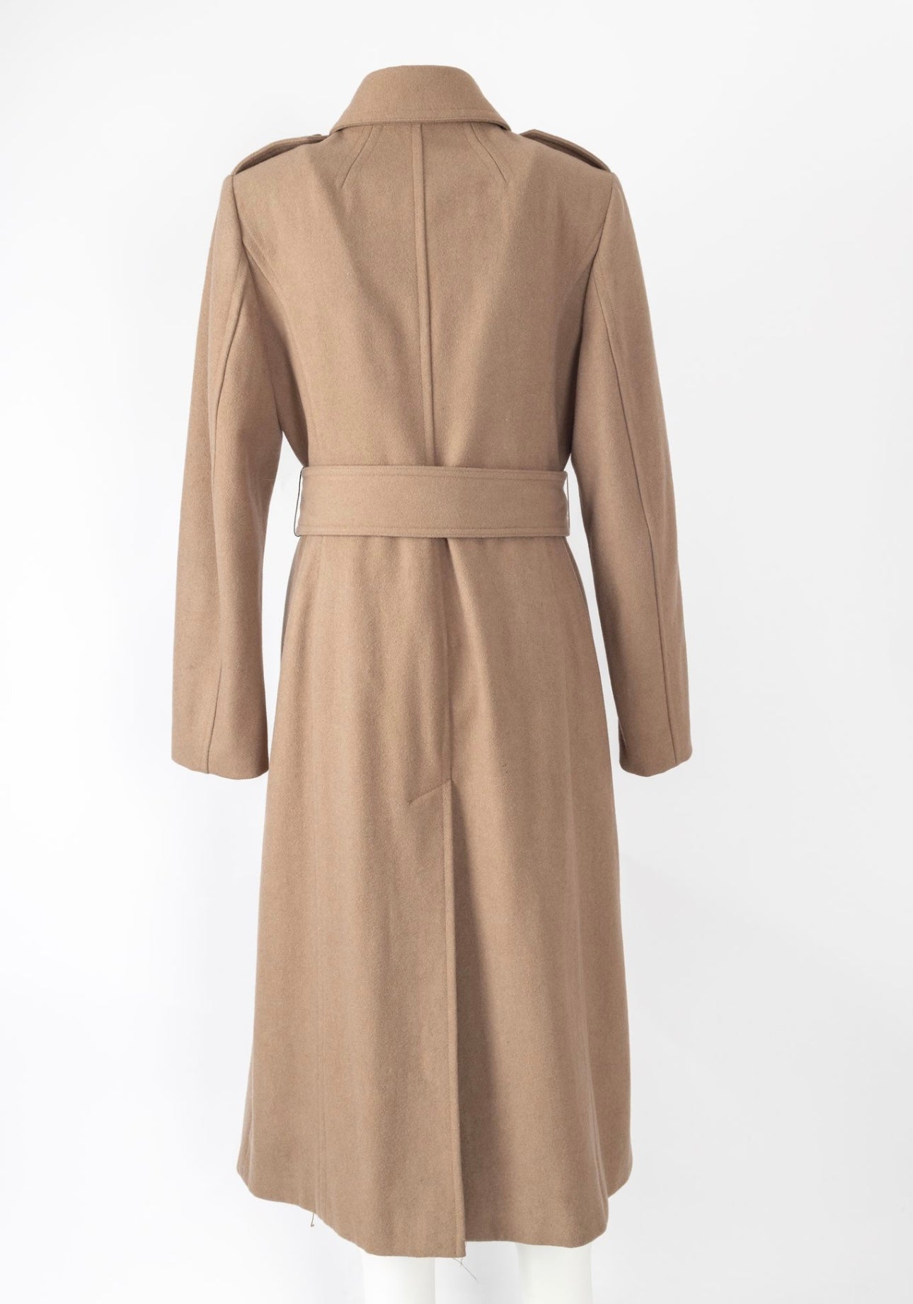 LK Bennett London- Camel Wool Long Coat