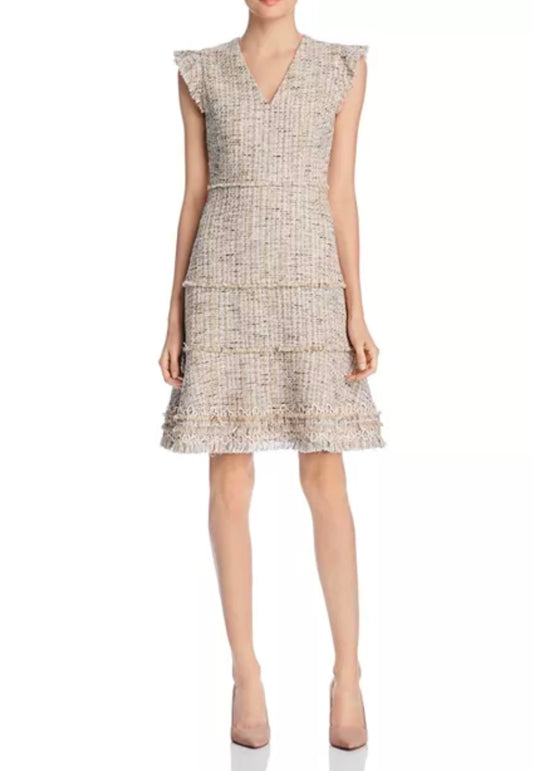 Elie Tahari
Loraine Metallic Tweed Dress