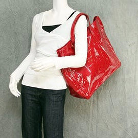 Pre-loved YSL Croc Tote Bag