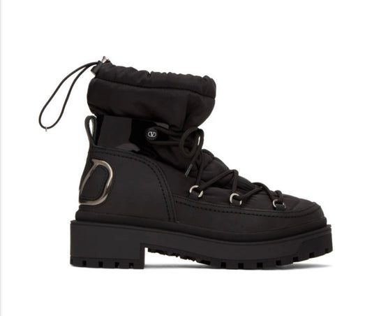 Valentino Black Valentino Garavani Trekkgirl Ankle Boots