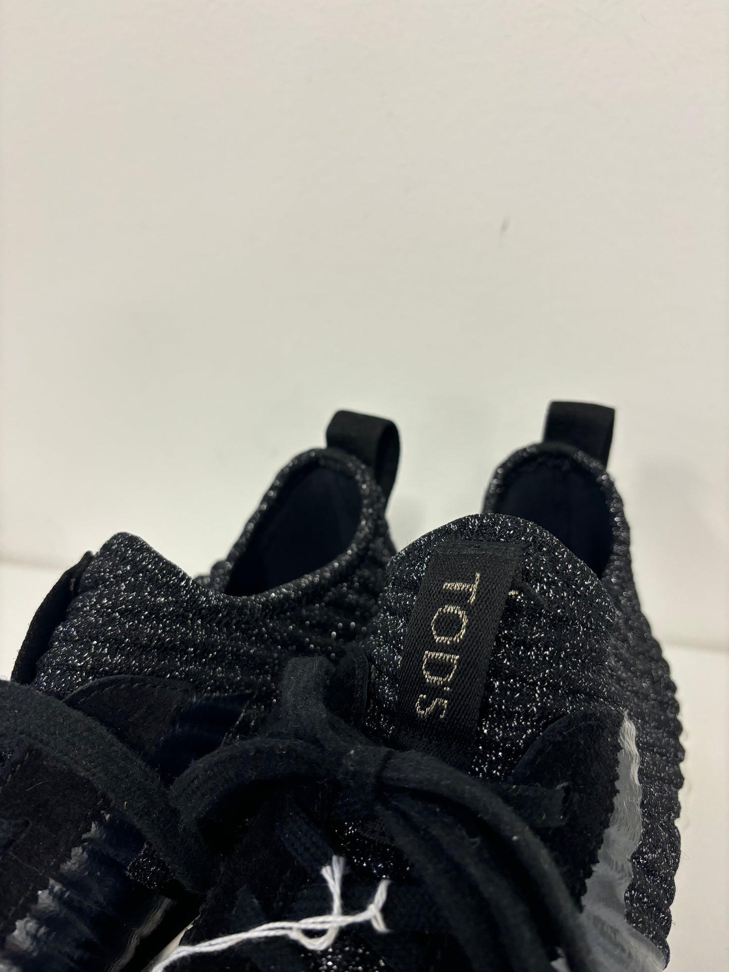 TODS black shimmer sneakers