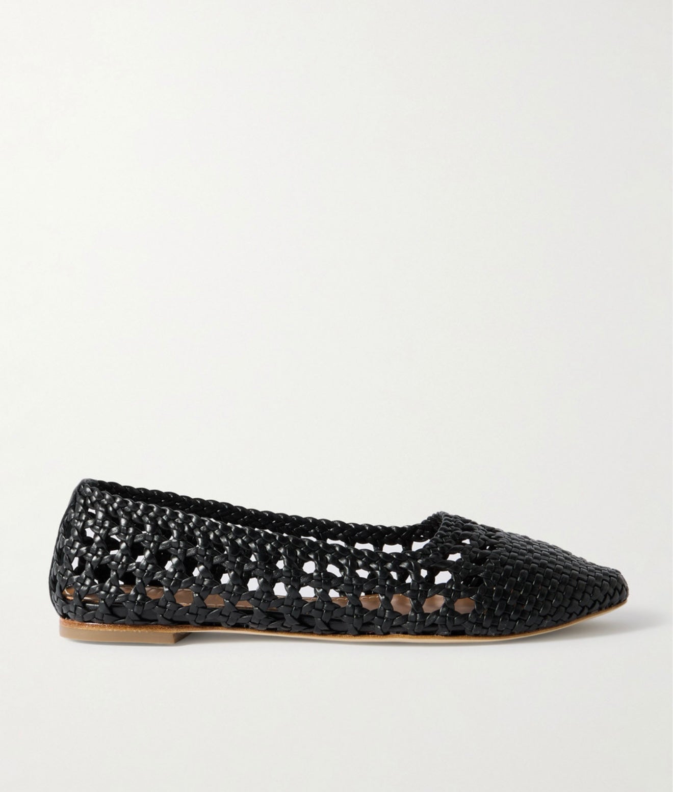 Staud - Nell Crochet Ballet Flats